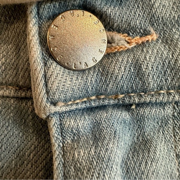 L'AGENCE High Rise Blue Jeans Classic Straight Fit - Picture 7 of 9